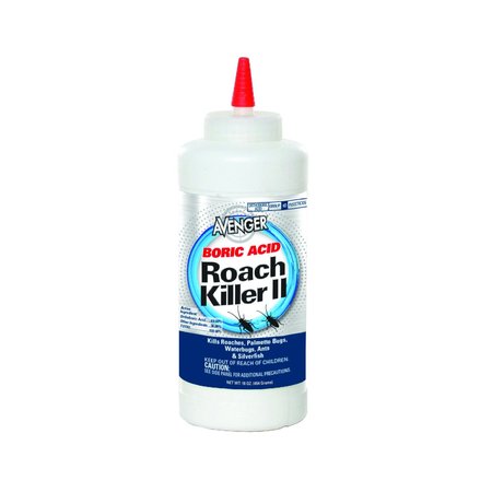 ROACH KILLER II BORIC ACID  5 oz powder 64 Boric Acid -  AVENGER, AVGR-RCPDR5Z-01EC